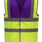Hi-Vis 2 Bands & Braces Waistcoat