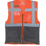 Hi-Vis Top Cool Recycled Open Mesh Executive Waistcoat