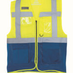 Hi-Vis Top Cool Recycled Open Mesh Executive Waistcoat