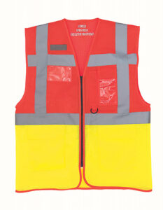 Hi-Vis Top Cool Recycled Open Mesh Executive Waistcoat