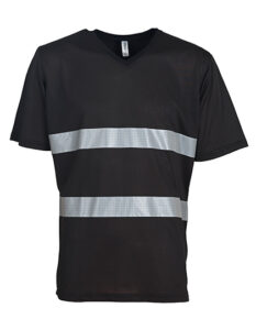 Hi-Vis Top Cool Super Light V-Neck T-Shirt