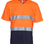 Hi-Vis Top Cool Super Light V-Neck T-Shirt