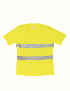 Hi-Vis Top Cool Super Light V-Neck T-Shirt