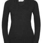Ladies´ V-Neck Knitted Pullover