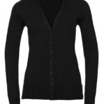Ladies´ V-Neck Knitted Cardigan