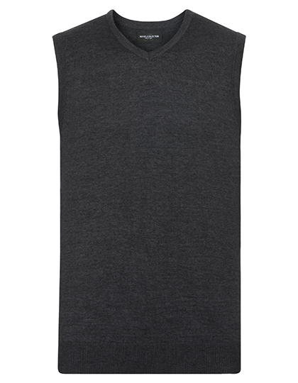 Men’s V-Neck Sleeveless Knitted Pullover