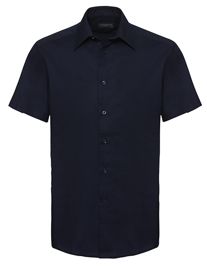 Men’s Short Sleeve Tailored Oxford Shirt