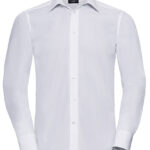 Men’s Long Sleeve Tailored Polycotton Poplin Shirt