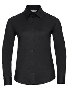 Ladies’ Long Sleeve Tailored Oxford Shirt
