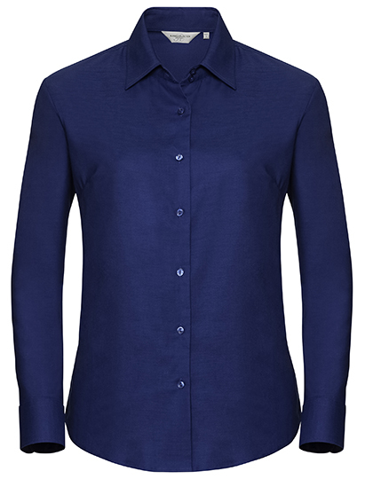 Ladies’ Long Sleeve Tailored Oxford Shirt