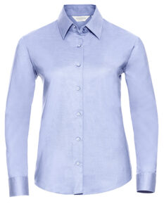 Ladies’ Long Sleeve Tailored Oxford Shirt