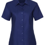 Ladies’ Short Sleeve Tailored Oxford Shirt