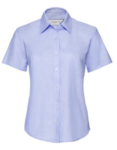 Ladies’ Short Sleeve Tailored Oxford Shirt