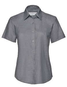 Ladies’ Short Sleeve Tailored Oxford Shirt
