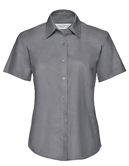 Ladies’ Short Sleeve Tailored Oxford Shirt