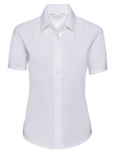 Ladies’ Short Sleeve Tailored Oxford Shirt