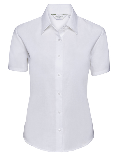 Ladies’ Short Sleeve Tailored Oxford Shirt