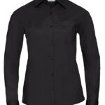 Ladies’ Long Sleeve Classic Polycotton Poplin Shirt