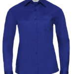 Ladies’ Long Sleeve Classic Polycotton Poplin Shirt