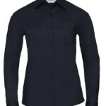 Ladies’ Long Sleeve Classic Polycotton Poplin Shirt