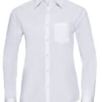 Ladies’ Long Sleeve Classic Polycotton Poplin Shirt
