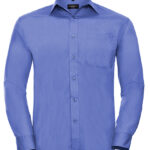 Men’s Long Sleeve Classic Polycotton Poplin Shirt