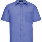 Men’s Short Sleeve Classic Polycotton Poplin Shirt