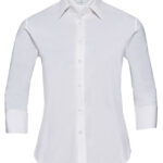 Ladies’ Long Sleeve Classic Pure Cotton Poplin Shirt
