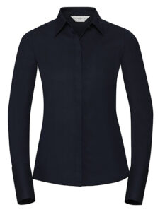 Ladies’ Long Sleeve Fitted Ultimate Stretch Shirt