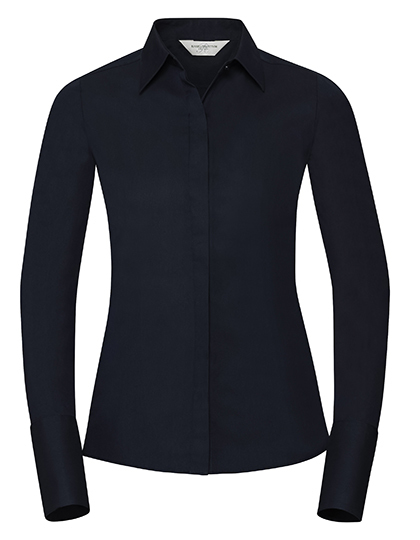 Ladies’ Long Sleeve Fitted Ultimate Stretch Shirt
