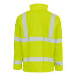 Dry Zone Visible PU Regnjakke Hi-Vis med refleksstriber