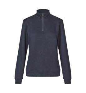 PRO Wear CARE sweat | ubørstet | ¼ zip | dame