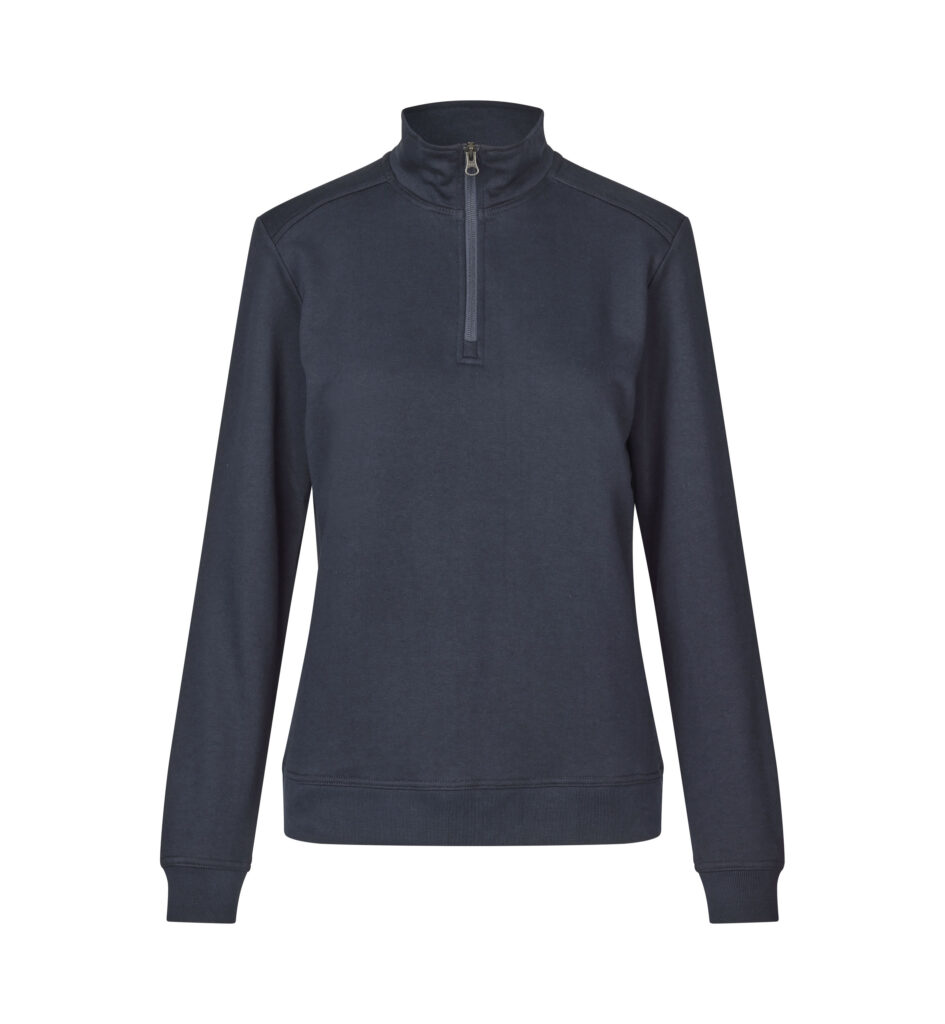 PRO Wear CARE sweat | ubørstet | ¼ zip | dame