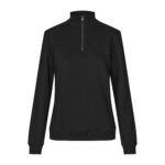 PRO Wear CARE sweat | ubørstet | ¼ zip | dame