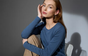 Interlock T-shirt | l/æ | dame