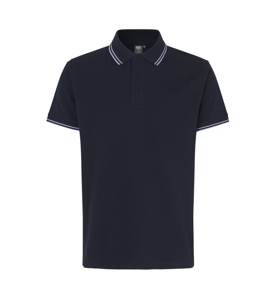 Kontrast poloshirt | stretch