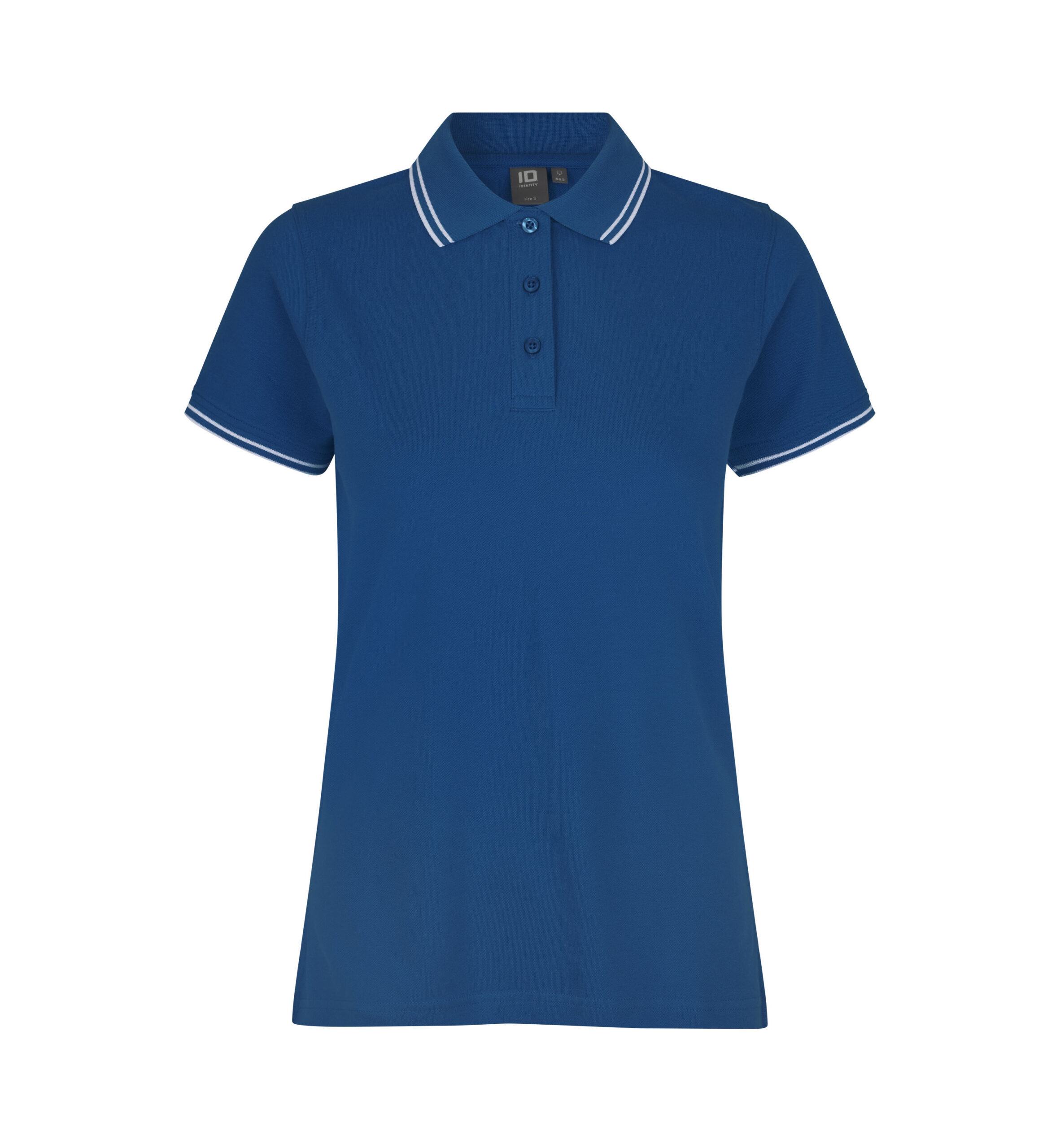 Kontrast poloshirt | stretch | dame
