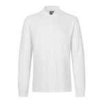 Langærmet poloshirt | stretch