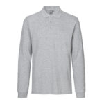 Langærmet poloshirt | stretch