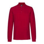 Langærmet poloshirt | stretch