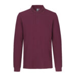 Langærmet poloshirt | stretch
