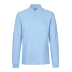 Langærmet poloshirt | stretch