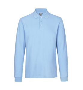 Langærmet poloshirt | stretch