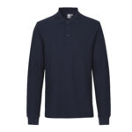 Langærmet poloshirt | stretch