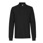 Langærmet poloshirt | stretch