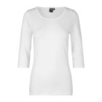 Stretch T-shirt | ¾ ærmet | dame