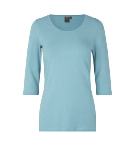Stretch T-shirt | ¾ ærmet | dame