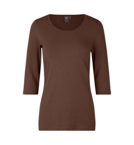 Stretch T-shirt | ¾ ærmet | dame