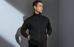 Sweat cardigan