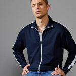 Sweat cardigan | kontrast